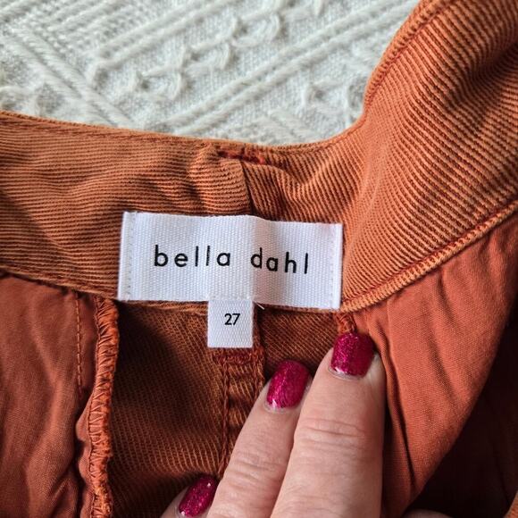 Bella Dahl Linen blend Sedona cuffed utility Shorts Linen NWT Gorpcore Beachy - Picture 6 of 10